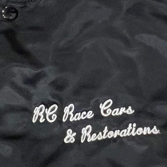 Vintage 1980s Speed Racer Boating Bomber Coat Jacket Mens 80s - Picture 4 of 6